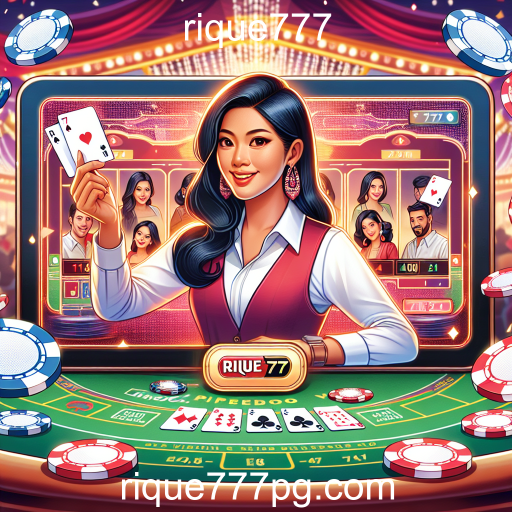 Descubra o Mundo dos Jogos Ao Vivo na Rique777
